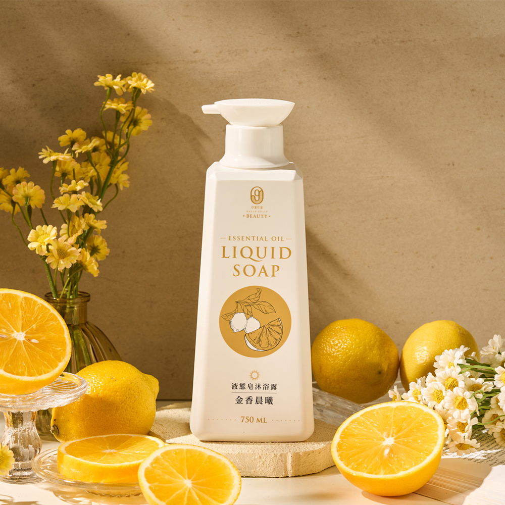 【谷溜BEAUTY】精油液態皂-750ml(暮藍花香/金香晨曦)(可備註香氣), , large