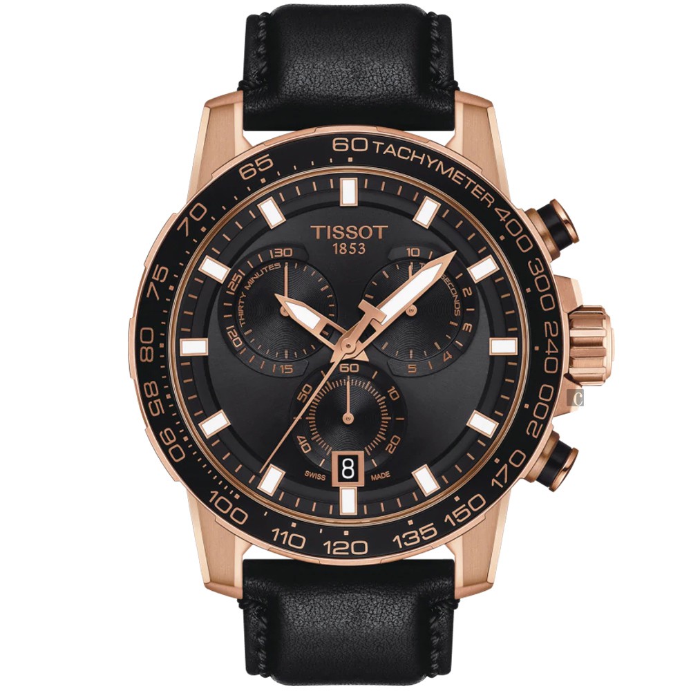 TISSOT天梭 Supersport 計時手錶-45.5mm T1256173605100, , large
