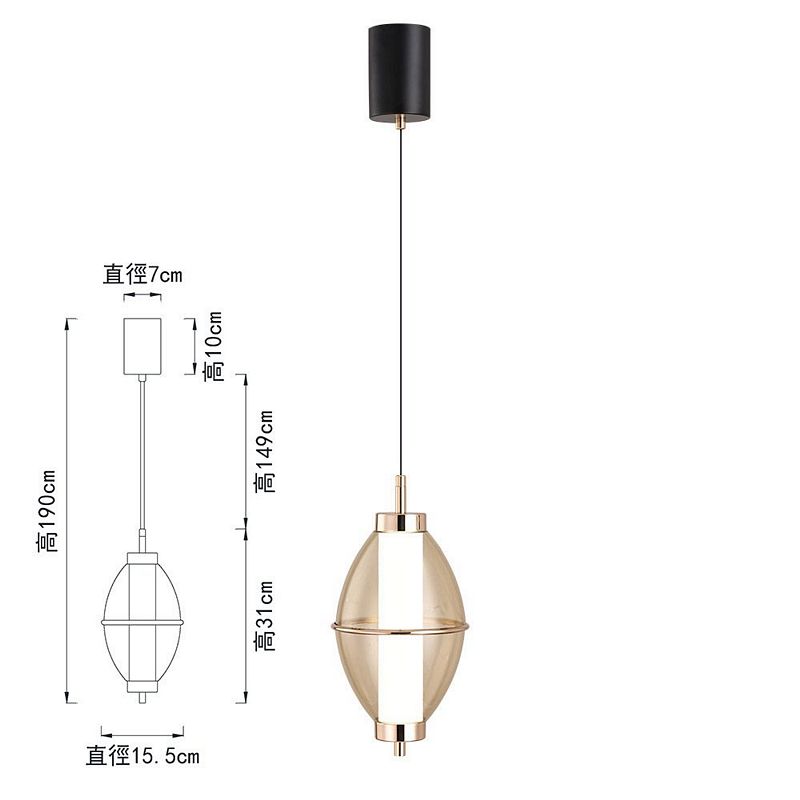 【卡米達】13W三色變光吊燈(CA5108-13W), , large