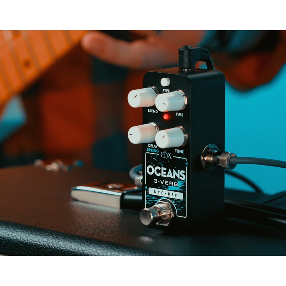 Electro Harmonix Pico Oceans 3-Verb Reverb 效果器【敦煌樂器】, , large