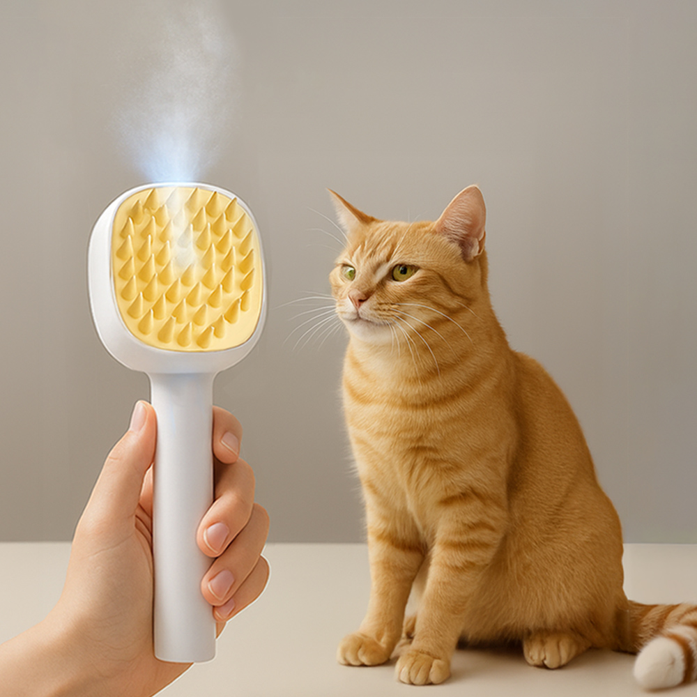 【上手家居】寵物梳 白色(寵物梳子/貓毛梳/貓咪梳子/貓梳/廢毛梳), , large