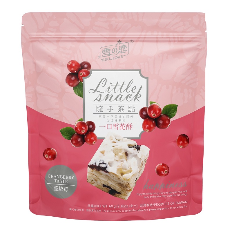 SNOWFLAKE CAKE-CRANBERRY