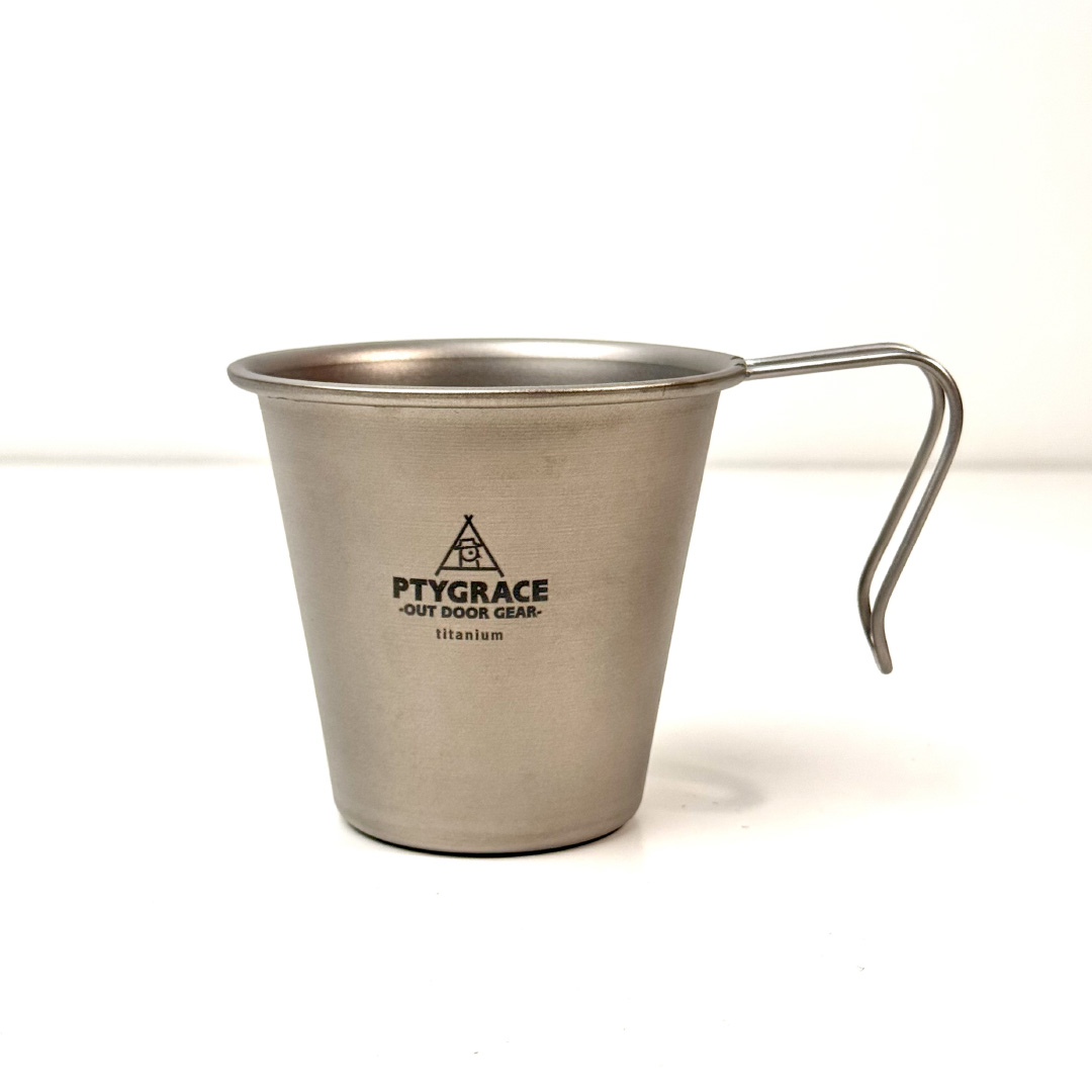 titanium mug cup 380ml , , large