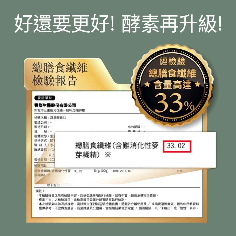 【FJ豐傑生醫】睡前蔬果酵素EX(30包/盒)-Monde selection認證酵素，使排便順暢x幫助消化, , large