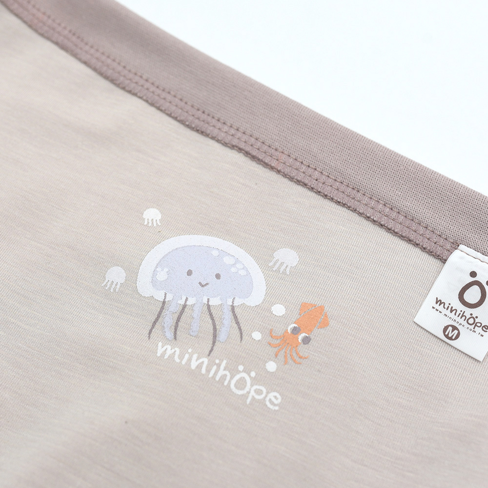 男童三角褲-歡樂跳舞的水母, , large