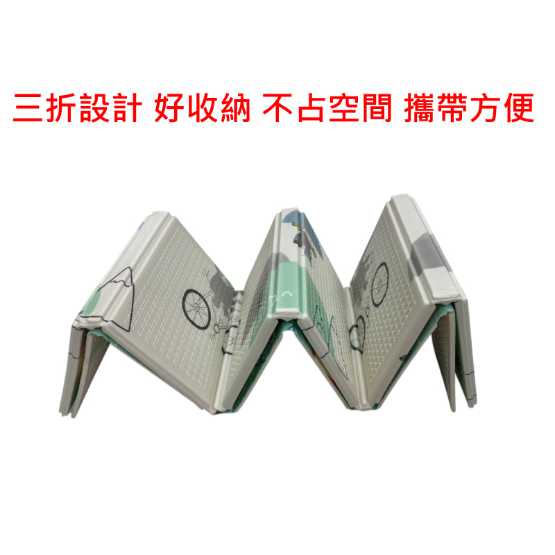 XPE 3-FOLDEN MAT, , large