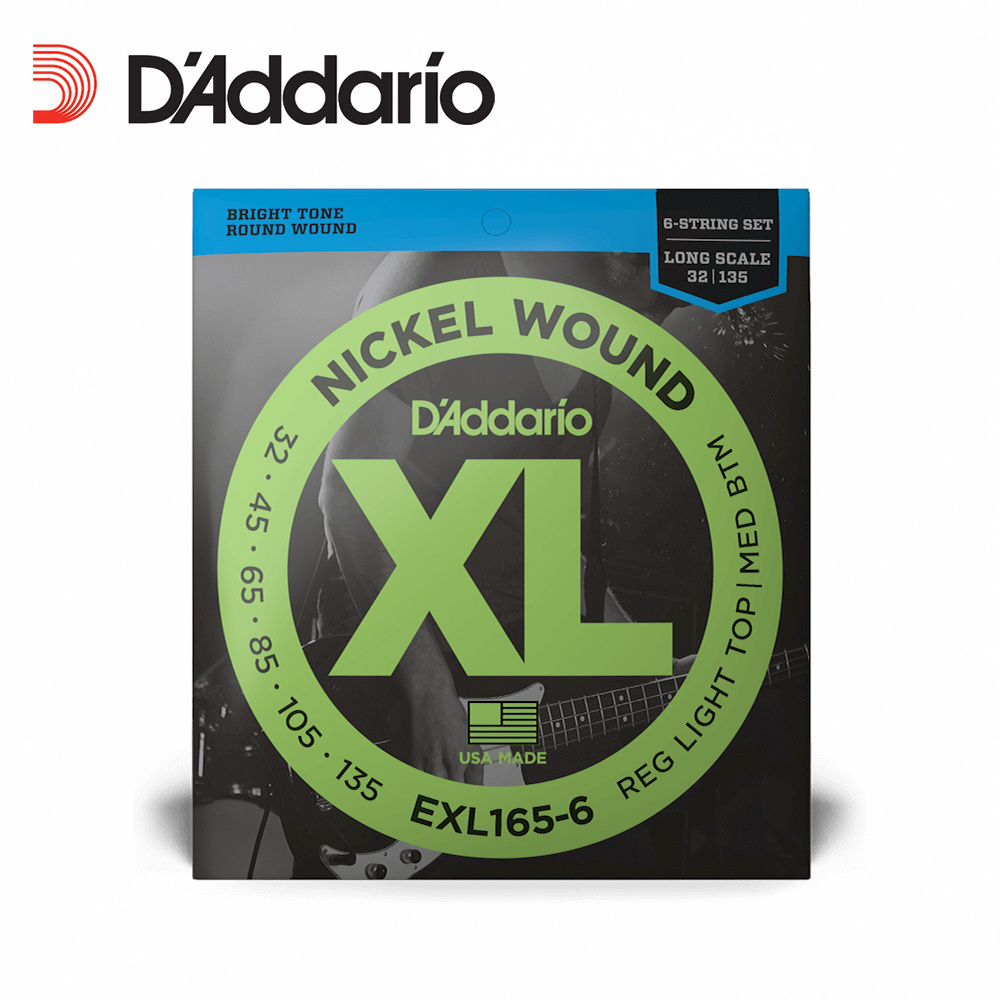 DAddario EXL165-6 32-135 貝斯六弦套弦【敦煌樂器】, , large