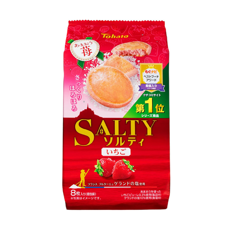 東鳩SALTY草莓味餅乾, , large