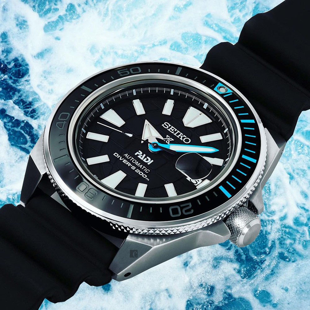 SEIKO 精工 Prospex PADI 聯名200米潛水機械錶 4R35-03W0I(SRPG21K1), , large