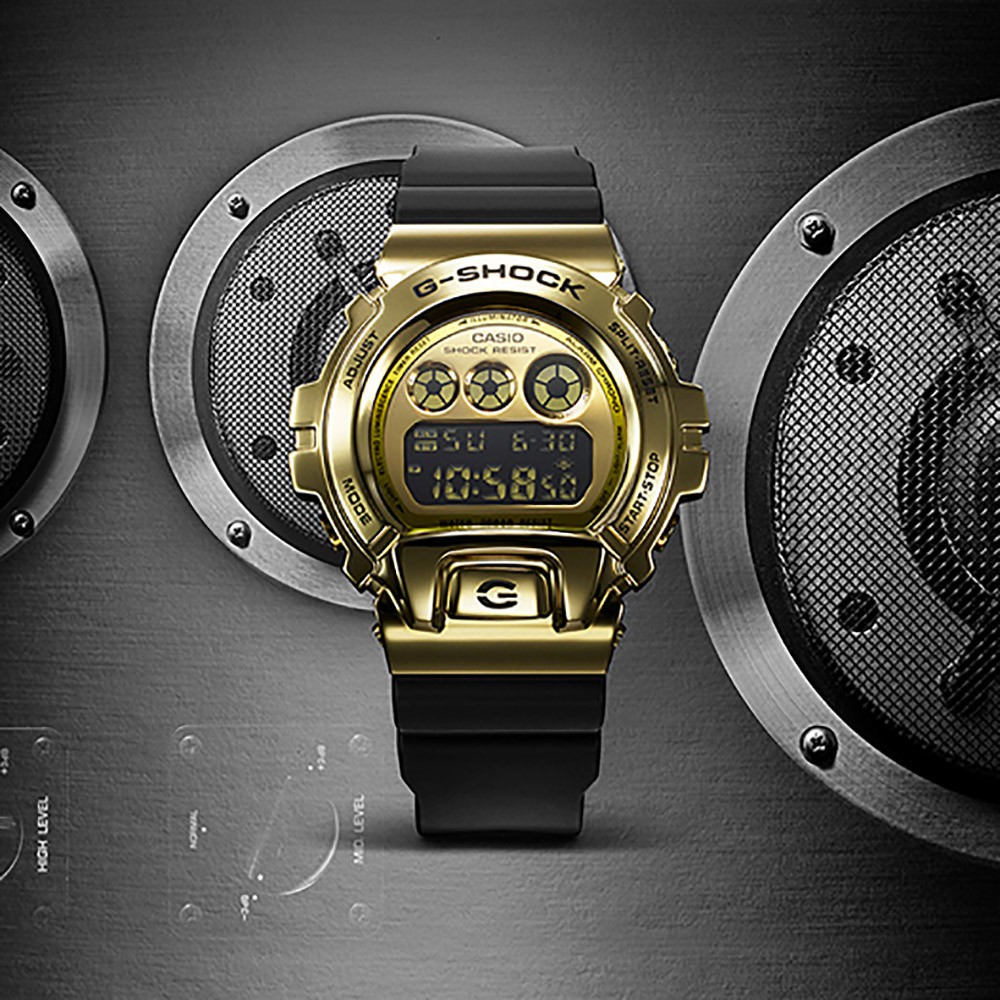 CASIO 卡西歐  G-SHOCK DW-6900 25周年金屬手錶 GM-6900G-9, , large