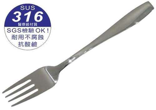 【HIYASU日安工坊】歐式316 大餐叉, , large