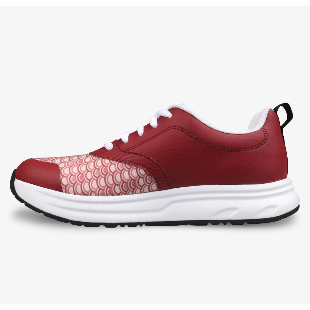 【JONIRO】台灣製造 拇趾外翻鞋FOOTLOOSE 寬楦 久走久站 健康鞋 氣墊鞋 女鞋 _胭脂紅(部分鞋款有現貨), , large