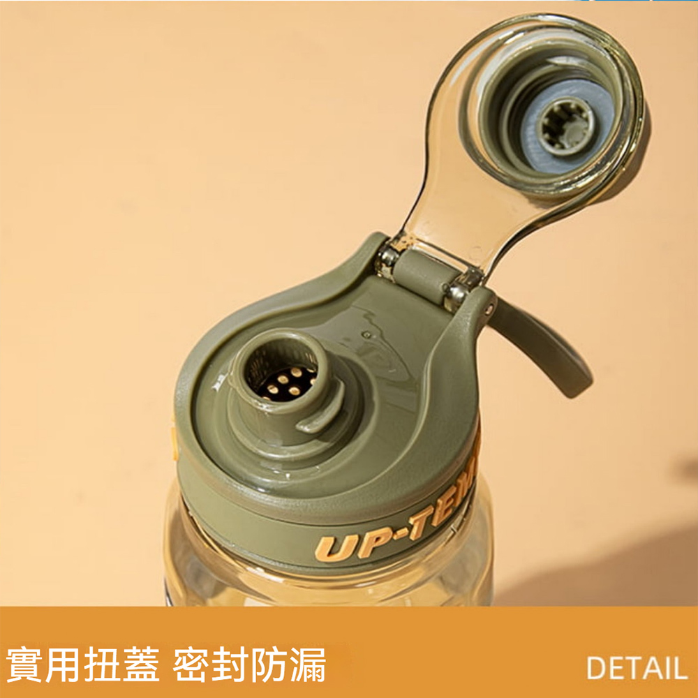 【H&R安室家】Dodge 道奇Tritan扭蓋刻度水壺 運動水壺680ml(H38), , large