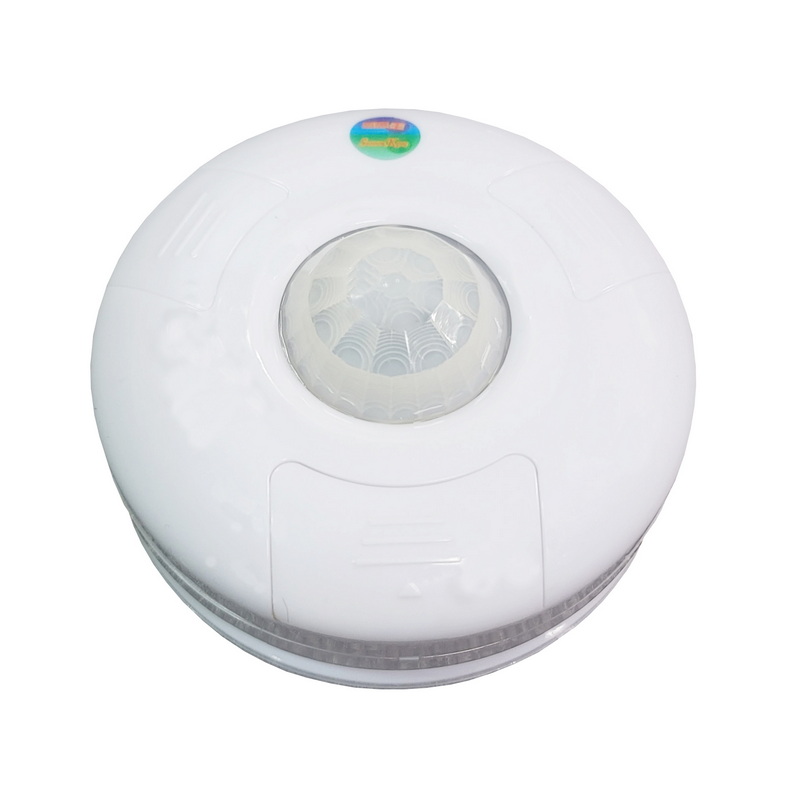 【感應王】CY-127 吸頂式紅外線感應器(全電壓) 可調距離,時間,日夜及長亮四大功能, , large