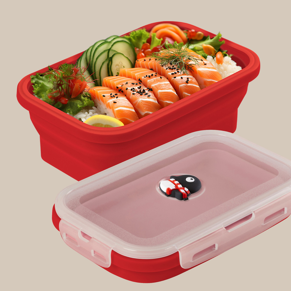 Silicone Foldable Food Container-DEE-8, , large