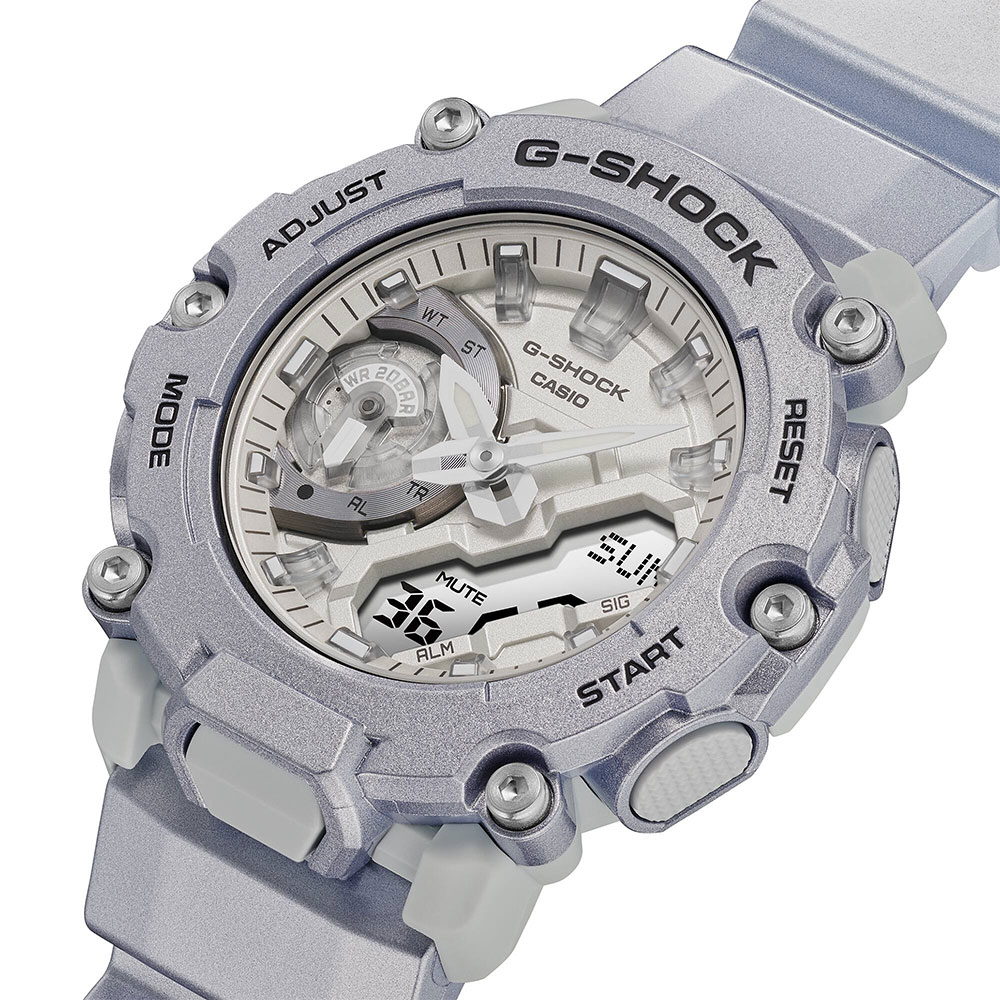 CASIO 卡西歐 G-SHOCK 科幻未來金屬色手錶 GA-2200FF-8A, , large