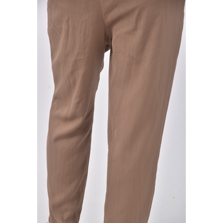 (XL) mercci高腰質感西裝棕色長褲二手衣, , large