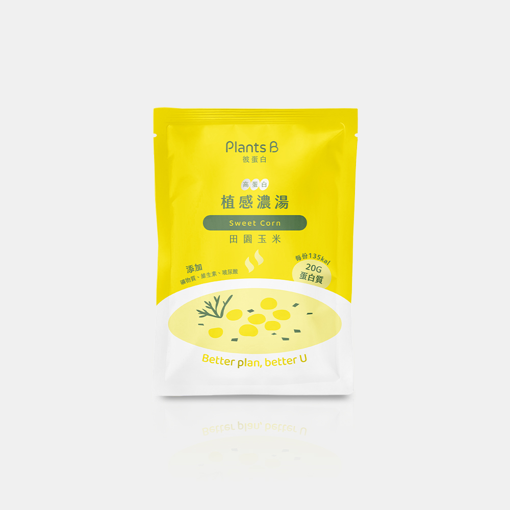 〔果果能量〕彼蛋白植感濃湯-田園玉米 35G, , large