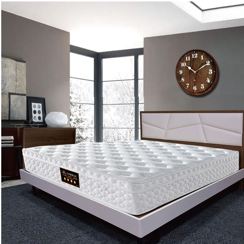 【文創集】3D天絲涼感紗獨立筒床墊-5尺雙人, , large