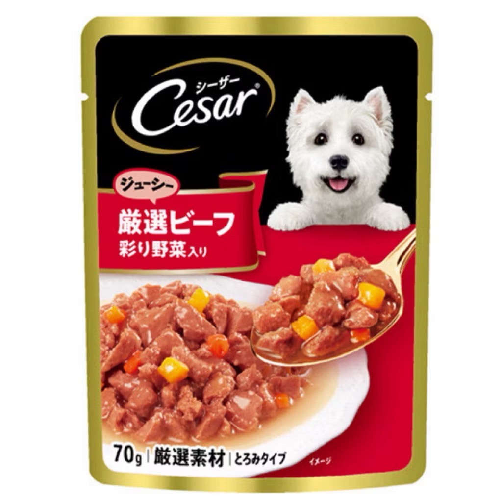 【拉拉寵物小舖】西莎 Cesar 蒸鮮包 狗餐包, , large