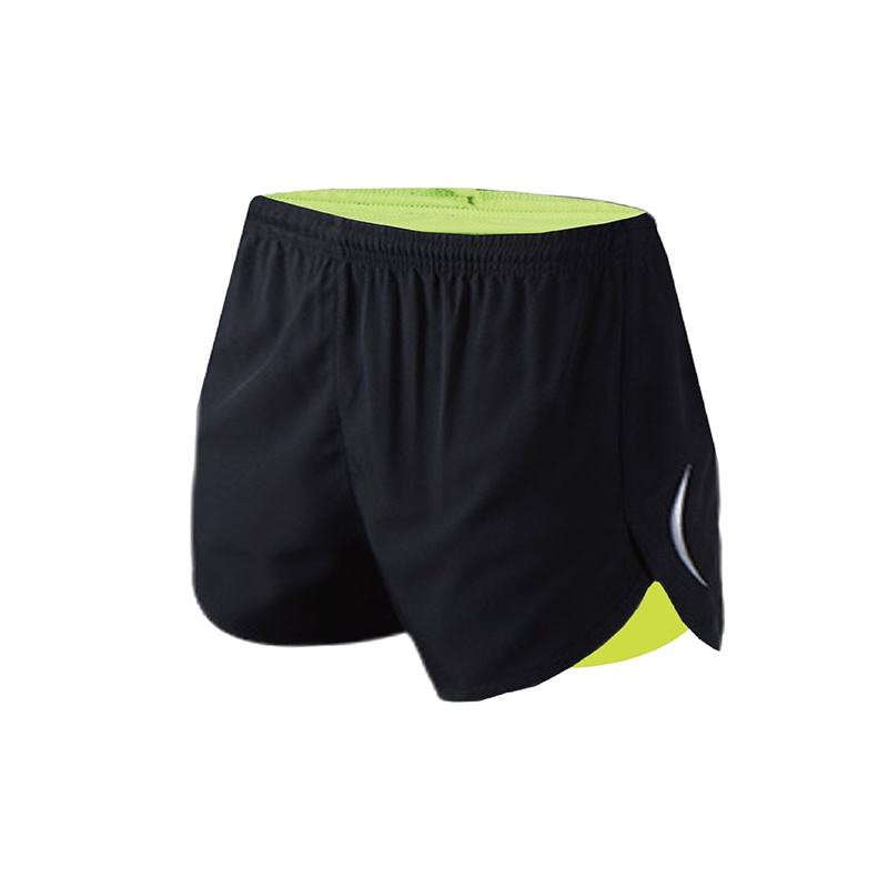 【AREXSPORT】AS-7256 男假兩件 男運動短褲 男三分褲 加大碼男短褲 跑步反光戶外健身運動短褲 馬拉松三鐵, , large