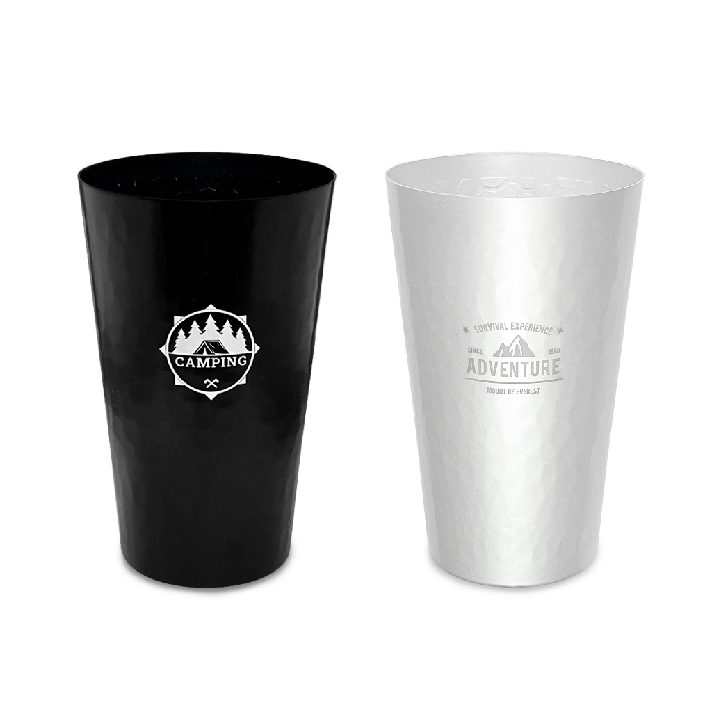 Hammered Aluminum Cup, , large