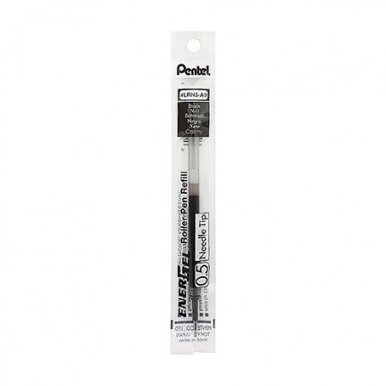 【 Pentel 飛龍 】 極速鋼珠筆芯 (針芯筆頭) 0.5mm 12支/盒 LRN5   -  多款可選, , large