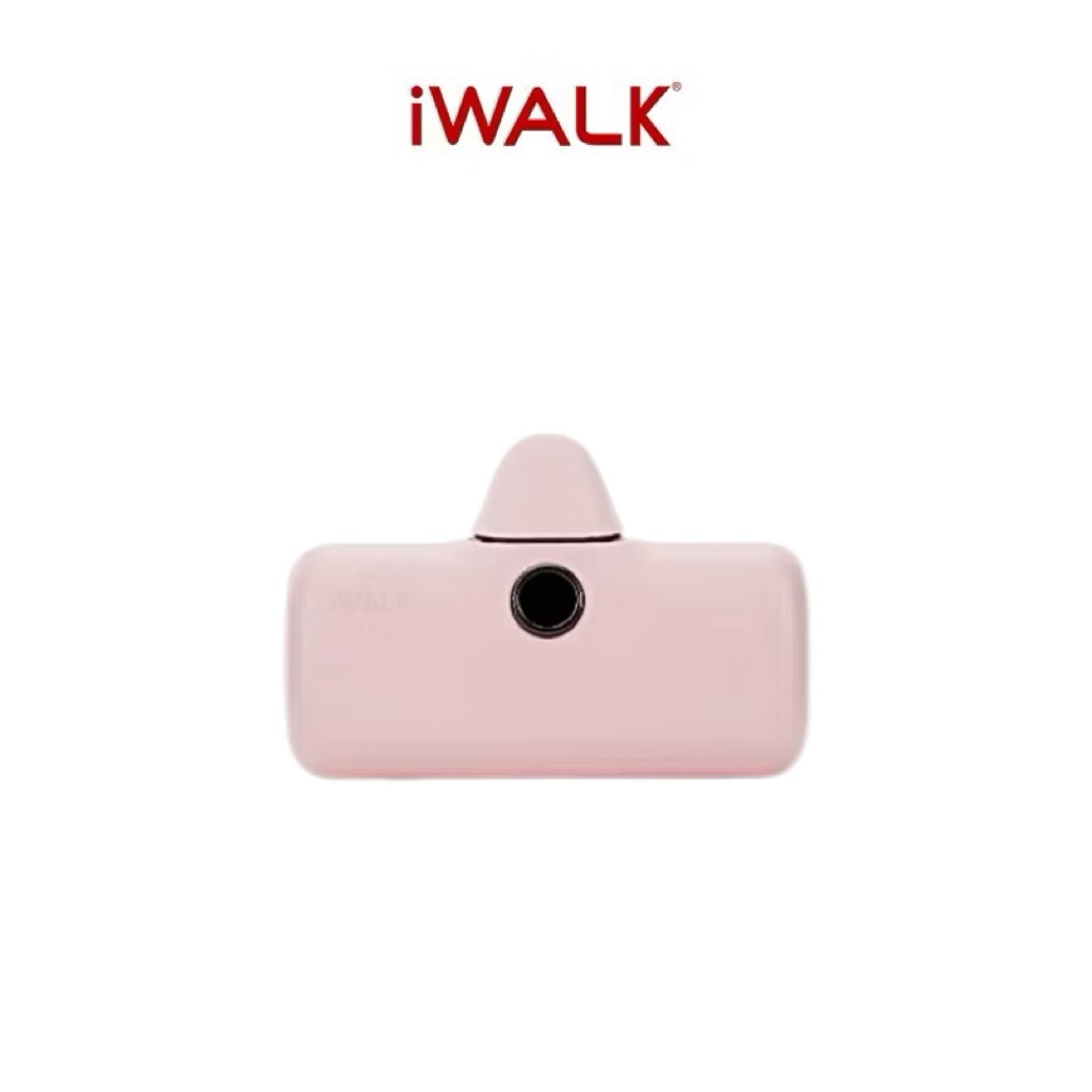 【Leo手機周邊專賣店】iWALK 五代PRO直插式行動電源 / Type-C / 粉色