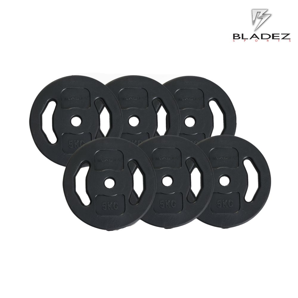 【BLADEZ】DD1 環保雙抓孔槓片-5KG(六入組), , large