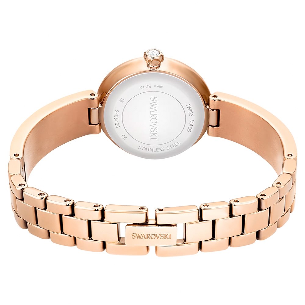 SWAROVSKI 施華洛世奇 Matrix Pearl 水晶珍珠手鐲式手錶 女錶-29mm 送禮推薦 5705406, , large