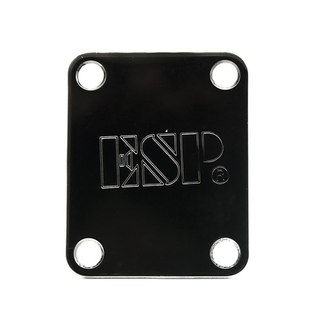 ESP NECK PLATE ESP REC BK 琴頸背板蓋【敦煌樂器】, , large