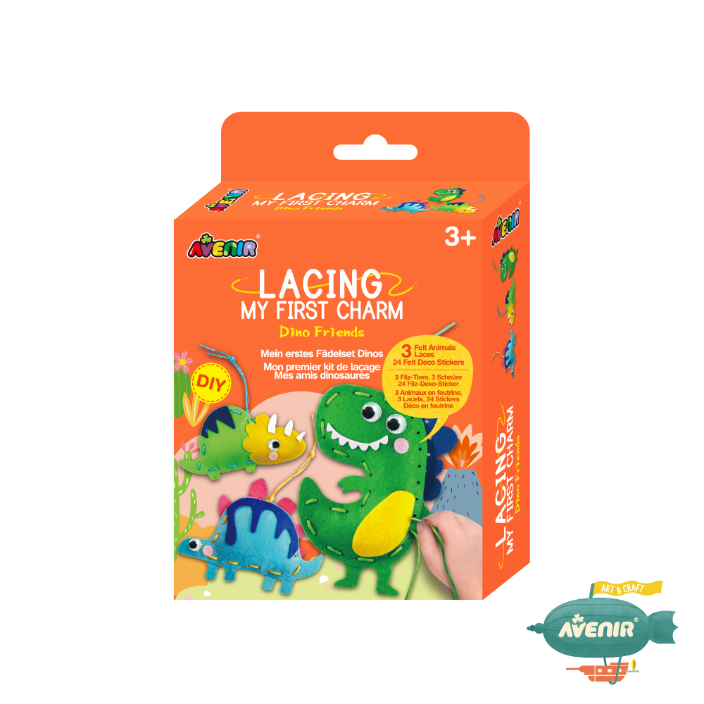 My First Lacing Kit Dino Friends, , large