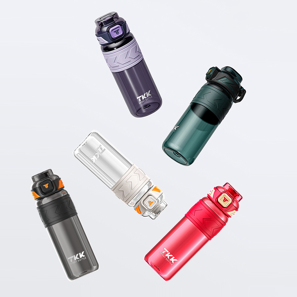 【TKK】美國進口Tritan邁越系列 手提式 兩用 運動水壺850ML(附提帶)-任選色, , large