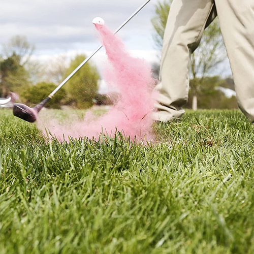 Gender Reveal Golf Ball Set – 1 Pink + 1 Blue Powder Ball, , large