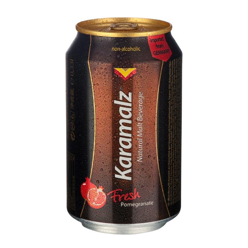 Karamalz Pomegranate Dark Malt Beverage, , large
