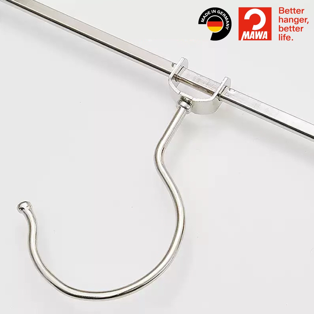 [Germany MAWA] German original imported non-marking non-slip skirt pants clip 30cm (white/2 pieces), , large