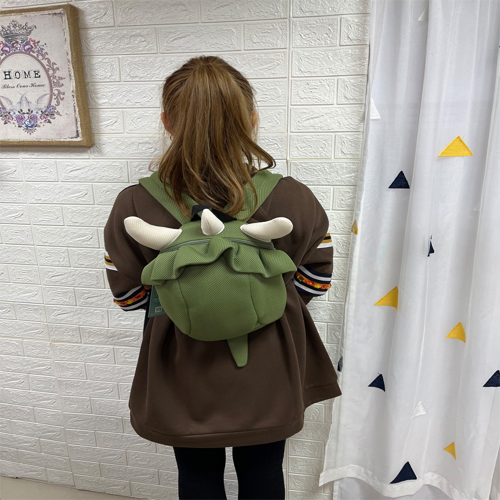 【生活好室】抗菌造型背包 三角龍 恐龍背包 後背包 造型背包 女背包 背包 可愛背包 女生背包 交換禮物 生日禮物 禮物, , large
