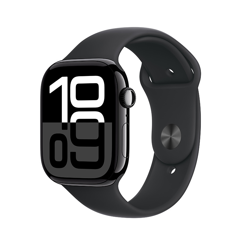 Apple Watch Series 10 GPS 46mm Jet Black, , large