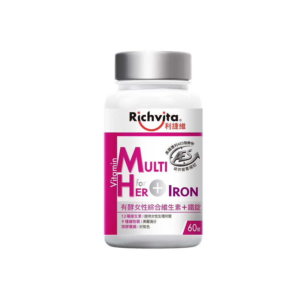 RichvitaVitMulfor Her + Iron with Enzyme, , large