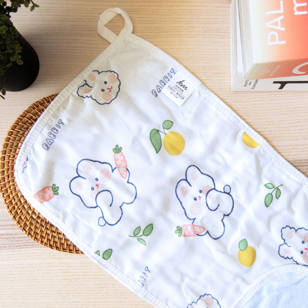 [Kaimei Cotton Industry] 6 in the group, random and excellent, MIT made in Taiwan, top-quality bamboo fiber cotton gauze children's towel, children's towel, soft and skin-friendly, 25x50cm, various prints, , large