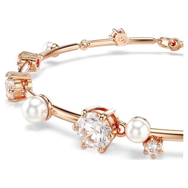 SWAROVSKI 施華洛世奇 Constella 星燦水晶珍珠手環(5729505), , large