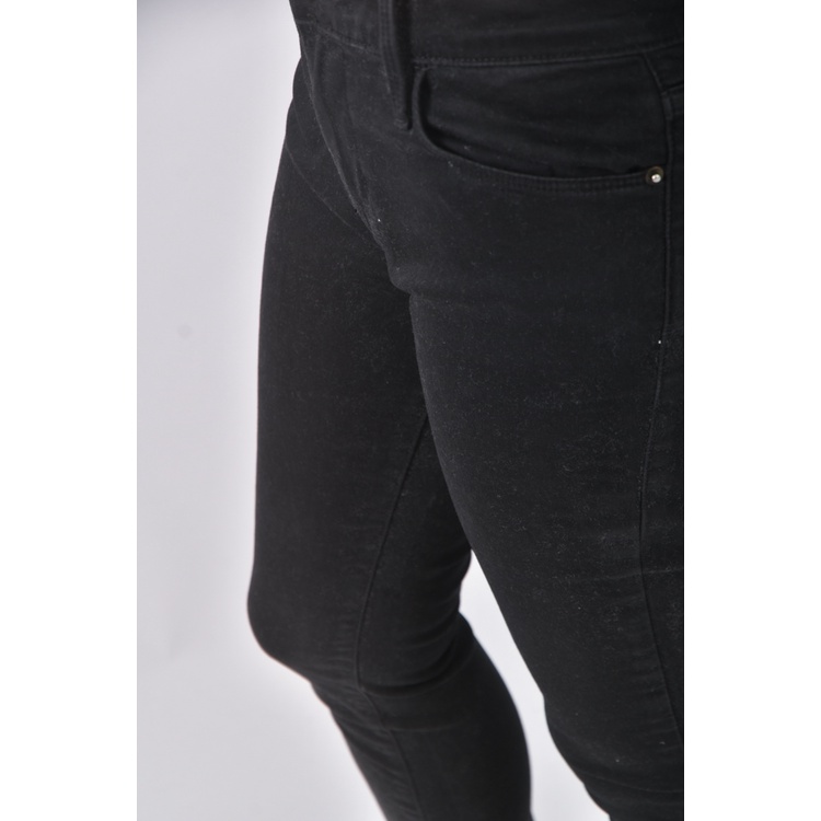 (L) frame質感棉質黑色長褲二手衣, , large