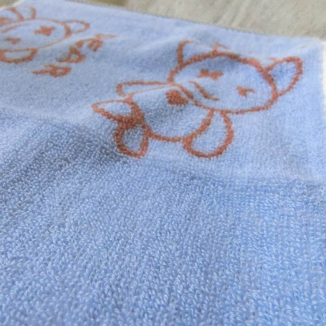 [Kaimei Cotton Industry] Randomly excellent pure cotton untwisted yarn absorbent children's towel/bath towel/face towel-Punk Bear, , large