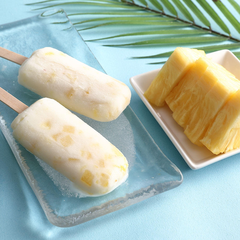 4 boxes of pineapple coconut milk ice cream, , large