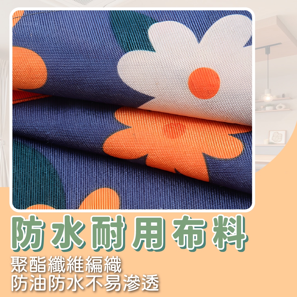 圍裙 廚房圍裙 工作圍裙 烹飪圍裙 廚師圍裙 防水圍裙 防油圍裙【Ho覓好物】雙口袋印花圍裙 JP4661, , large