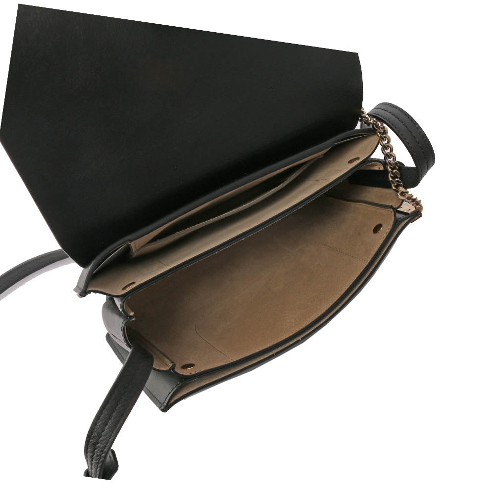 CHLOE' Faye Suede Shoulder Bag側揹肩包/黑色, , large