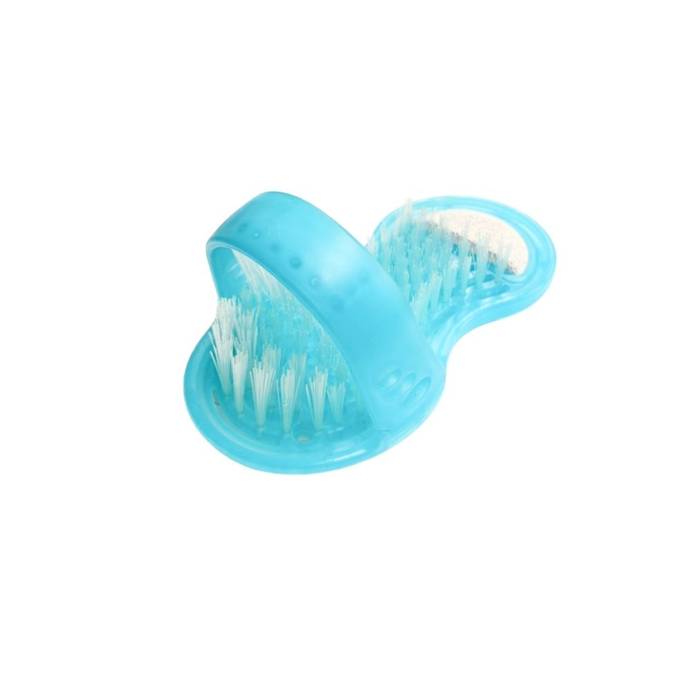 GS MALL 台灣製造 拖鞋式洗腳刷 去腳皮刷 洗腳神器 淋浴腳刷 沐浴刷 腳底按摩清潔刷 去腳皮刷 去腳皮, , large