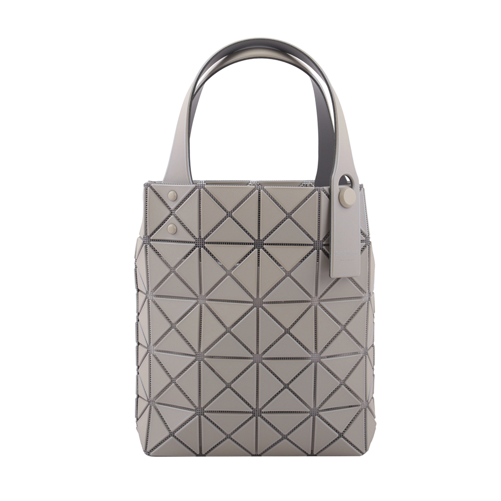 ISSEY MIYAKE BAO BAO Prism Plus 5X4 霧面迷你手提包/米灰色, , large