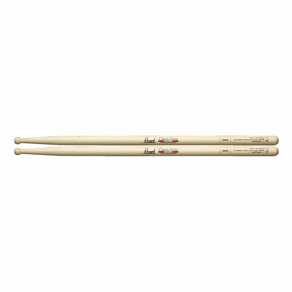 Pearl 106HC 山胡桃木鼓棒 日本製【敦煌樂器】, , large