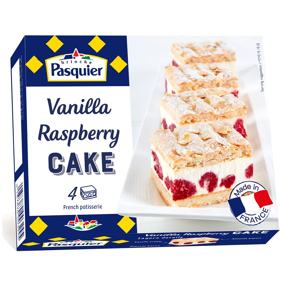Pasquier Vanilla Raspberry Cake, , large